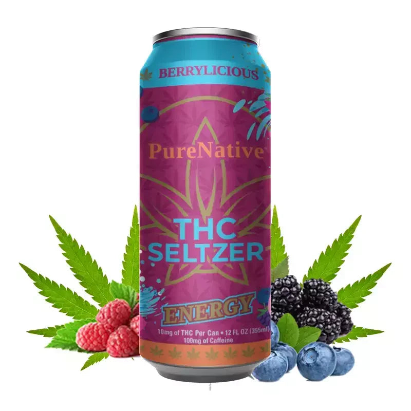 Berrylicious THC Seltzer